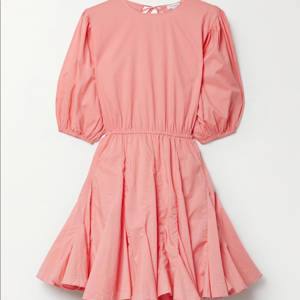 Rhode Molly Peach Dress NWT Size L